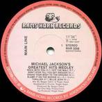 12 inch gebruikt - Main Line - Michael Jacksons Greatest..., Cd's en Dvd's, Vinyl Singles, Verzenden, Zo goed als nieuw