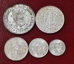 Zuid-Afrika. George VI-Elizabeth II. 2 1/2 Shilling, Postzegels en Munten, Munten | Europa | Niet-Euromunten