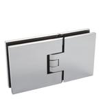 Douchedeurscharnier Flamea glas/glas 180° - Mat Chroom, Ophalen of Verzenden, Nieuw