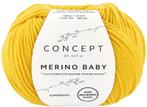 Katia Concept Merino Baby - 153 signaalgeel - Wol Garen, Hobby en Vrije tijd, Ophalen of Verzenden, Nieuw