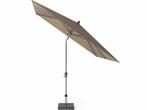 Riva parasol 250x250 cm taupe met kniksysteem
