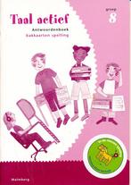 Taal Actief versie 3 Antwoordenboek Bakkaarten groep 8, Boeken, Schoolboeken, Nieuw, Verzenden