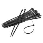Skandia kabelbinder/tiewraps zwart - 3,6 x 290mm (25 st.), Doe-het-zelf en Verbouw, IJzerwaren en Bevestigingsmiddelen, Nieuw