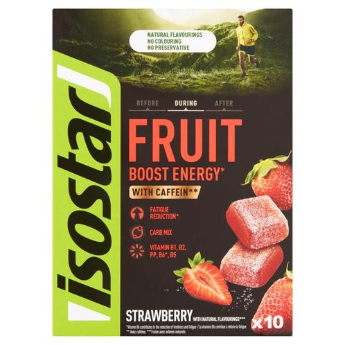 Isostar Fruit Boost Strawberry 100 gr, Diversen, Verpleegmiddelen, Nieuw, Verzenden