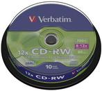 Verbatim CD-RW 700 MB 10 Stuks, Verzenden, Nieuw