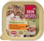 Dein Bestes Natvoer Paté met kipfiletstukjes, 100g, Dieren en Toebehoren, Verzenden
