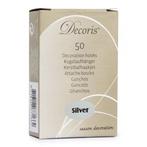 Kerstbalhaakjes | Decoris | 50 stuks (Buigbaar, Zilver), Diversen, Verzenden, Nieuw