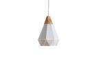 Design hanglamp SCANDINAVIA I 28cm wit hout metaal, Huis en Inrichting, Nieuw, Ophalen of Verzenden