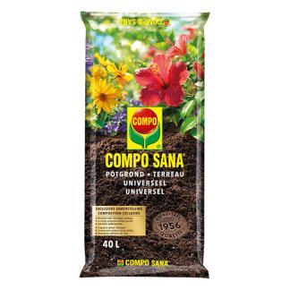 Potgrond | Compo | 40 liter (Universeel, Meststof), Tuin en Terras, Aarde en Mest, Verzenden