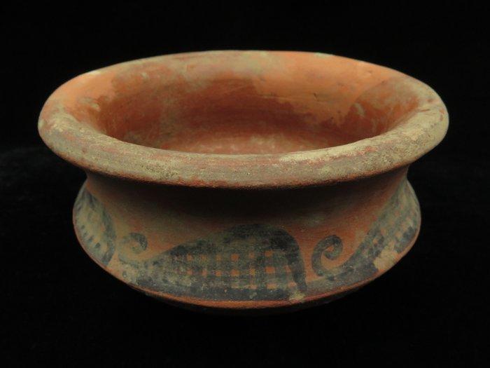 Indus Vallei Terracotta Versierde kom - 11.5 cm (Zonder, Antiek en Kunst, Antiek | Overige Antiek