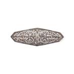 Broche Platina, Sieraden, Tassen en Uiterlijk, Antieke sieraden