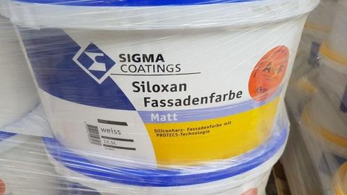 Sigma Siloxan Fassadenfarbe Matt - Buitenkwaliteit gevelv..., Doe-het-zelf en Verbouw, Verf, Beits en Lak, Verf, Overige kleuren