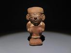 Moche, Peru Terracotta Beeld van een, Verzamelen, Mineralen en Fossielen