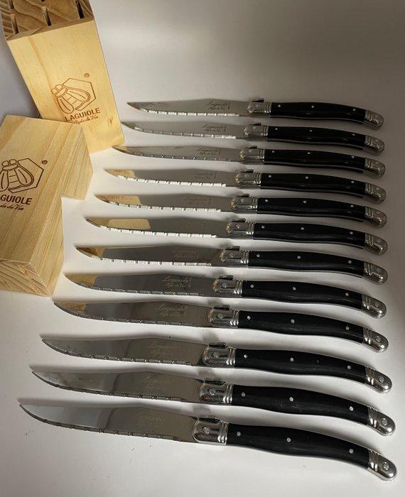 Laguiole - Style de Vie - Tafelmessenset - 12 Laguiole, Antiek en Kunst, Antiek | Keukenbenodigdheden