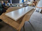 Topblad voor wasmeubel 180 x 46 x 4 cm mat wit, Huis en Inrichting, Badkamer | Badkamermeubels, Ophalen of Verzenden, Nieuw