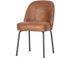 Eetkamerstoel Vogue ECO-leer Cognac | BePureHome, Ophalen of Verzenden, Nieuw