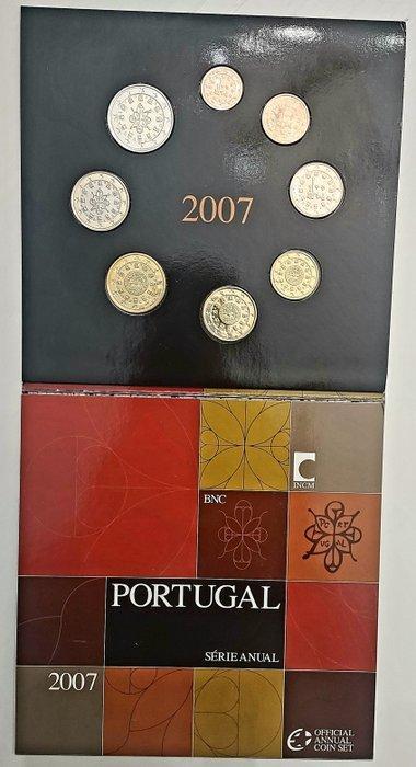 Portugal. Year Set (BU) 2007, Postzegels en Munten, Munten | Europa | Euromunten