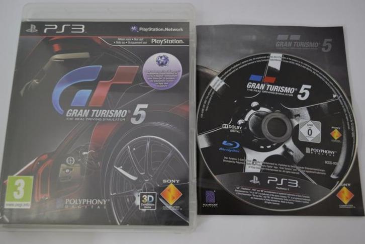 Gran Turismo 5 (PS3), Spelcomputers en Games, Games | Sony PlayStation 3, 1 speler, Zo goed als nieuw, Online, Verzenden