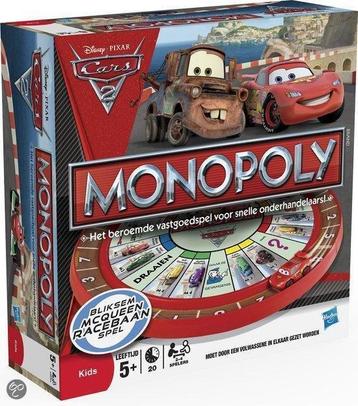 Cars Monopoly (Bordspellen & Puzzels, Binnenspeelgoed)