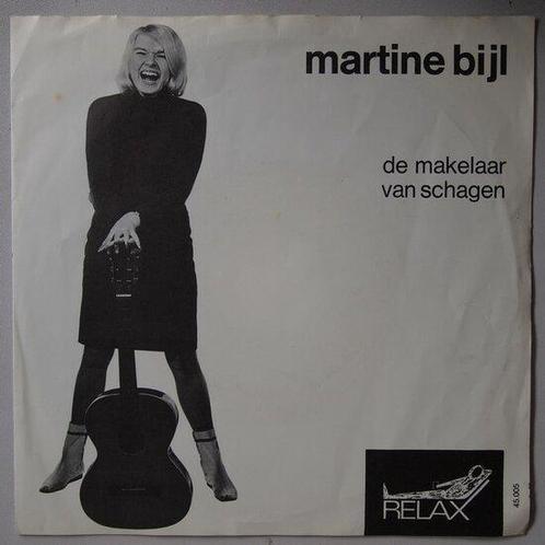 Martine Bijl - De makelaar van Schagen / Ik zou wel eens..., Cd's en Dvd's, Vinyl Singles, Single, Gebruikt, 7 inch, Pop