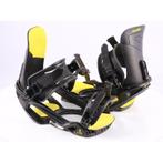 L snowboard bindingen SALOMON UNITE, black/yellow, Sport en Fitness, Snowboarden, Verzenden, Gebruikt, Bindingen