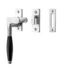 Raamsluiting Klassiek ventilatiestand mat nikkel links, Doe-het-zelf en Verbouw, Hang- en Sluitwerk, Ophalen of Verzenden, Nieuw