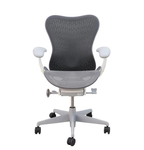 Herman Miller Mirra 2 Full Option, Huis en Inrichting, Bureaustoelen, Bureaustoel, Grijs, Zo goed als nieuw, Ergonomisch, Verzenden