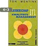 LEIDERSCHAP IN KWALITEITSMANAGEMENT 9789054870661 T. Wentink, Boeken, Verzenden, Gelezen, T. Wentink