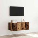 vidaXL TV Wandkast Oud Hout 80 x 35 x 31 cm Bewerkt hout, Minder dan 50 cm, Verzenden, Nieuw, Minder dan 100 cm