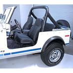 Rugged Ridge High-Back Front Seat Non-Recline Black 76-02, Ophalen of Verzenden, Nieuw
