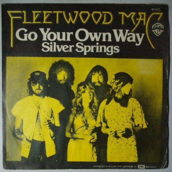 Fleetwood Mac - Go Your Own Way / Silver Springs - Single, Cd's en Dvd's, Vinyl Singles, Verzenden