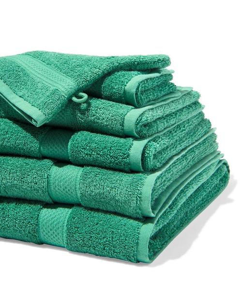 HEMA Handdoeken - zware kwaliteit middengroen, Huis en Inrichting, Badkamer | Badtextiel en Accessoires, Nieuw, Verzenden