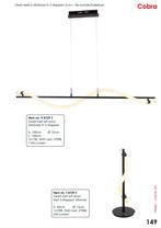 Freelight hanglamp Cobra H8729Z Tweede Kans, Ophalen, Overige materialen, Design, Zo goed als nieuw