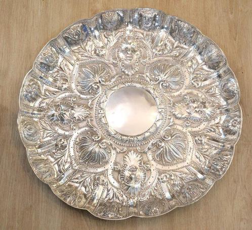Presenteerblad - .833 zilver - Schorsing, Antiek en Kunst, Antiek | Goud en Zilver