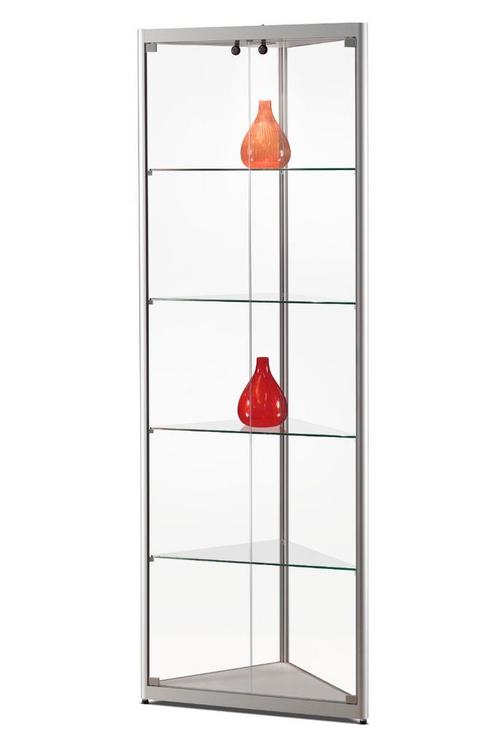 Basic vitrinekast MPC 500-H-Zilver, Zakelijke goederen, Kantoor en Winkelinrichting | Kantoormeubilair en Inrichting