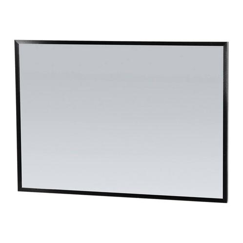 Spiegel Sanitop Silhouette 100x70x2.5 cm Aluminium Zwart, Doe-het-zelf en Verbouw, Sanitair, Bad, Nieuw, Ophalen of Verzenden
