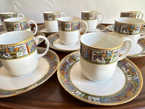 Haviland & Co. Limoges, Limoges - Kop en schotel (18) -, Antiek en Kunst, Antiek | Meubels | Tafels