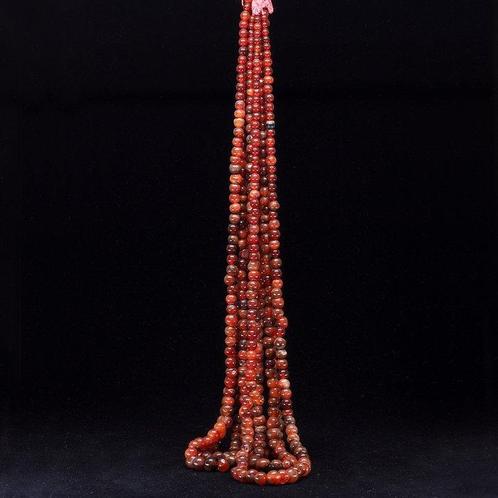 Carnelijn kralenkettingen - India - Voor 1400, Antiek en Kunst, Kunst | Niet-Westerse kunst
