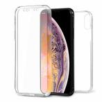 iPhone Xs Max 360° Full Cover Transparant TPU Hoesje, Ophalen of Verzenden, Nieuw