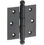 Kogellagerscharnier 89x89 rechte hoek bol mat zwart, Doe-het-zelf en Verbouw, Ophalen of Verzenden, Nieuw
