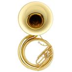 Jupiter JSP1100 BBb sousafoon (messing, 3 ventielen, gelakt), Muziek en Instrumenten, Verzenden, Nieuw