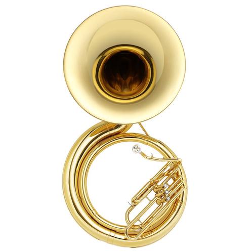 Jupiter JSP1100 BBb sousafoon (messing, 3 ventielen, gelakt), Muziek en Instrumenten, Blaasinstrumenten | Tuba's, Verzenden