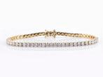 Armband - 14 karaat Geel goud - 5.09ct. tw. Diamant, Nieuw