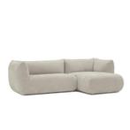 Loungebank Veendam - loungebanken - Creme, Huis en Inrichting, Banken | Sofa's en Chaises Longues, Nieuw, Stof