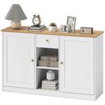 TRUUSK Sideboard Opslagkast Met Lade, 2 Deuren, 2 Open Plank, Huis en Inrichting, Kasten | Ladekasten, Verzenden, Nieuw