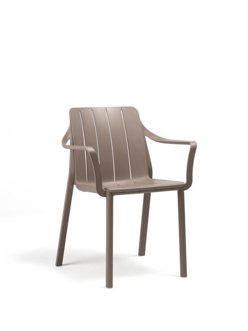2 stuks Nardi Tiberina armleuningstoel - Tortora, Tuin en Terras, Tuinstoelen, Nieuw, Overige materialen, Ophalen of Verzenden