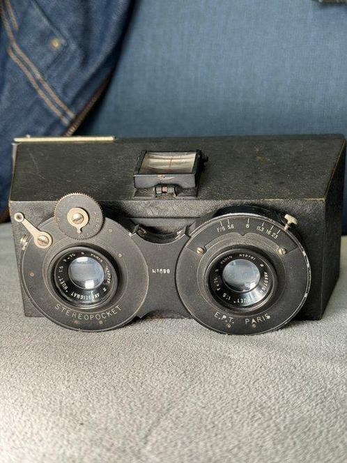 E.P.T. Paris Stereopocket N°698 Stereocamera, Audio, Tv en Foto, Fotocamera's Analoog