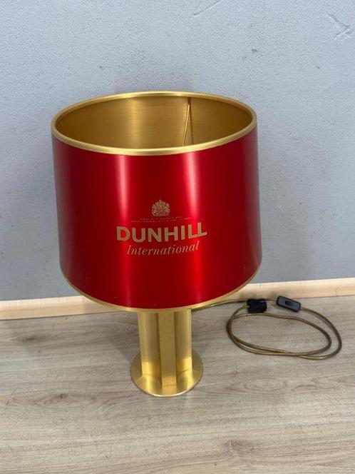 Dunhill International reclame lamp - Lamp - Metaal, Antiek en Kunst, Antiek | Wandborden en Tegels