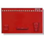 Gereedschapsbord rood 100 x 61 cm inclusief magnetische, Doe-het-zelf en Verbouw, Werkbanken, Ophalen of Verzenden, Nieuw