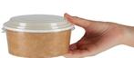voedselbakjes met deksel recyclebaar 700ml (150 stuks), Verzenden, Nieuw in verpakking